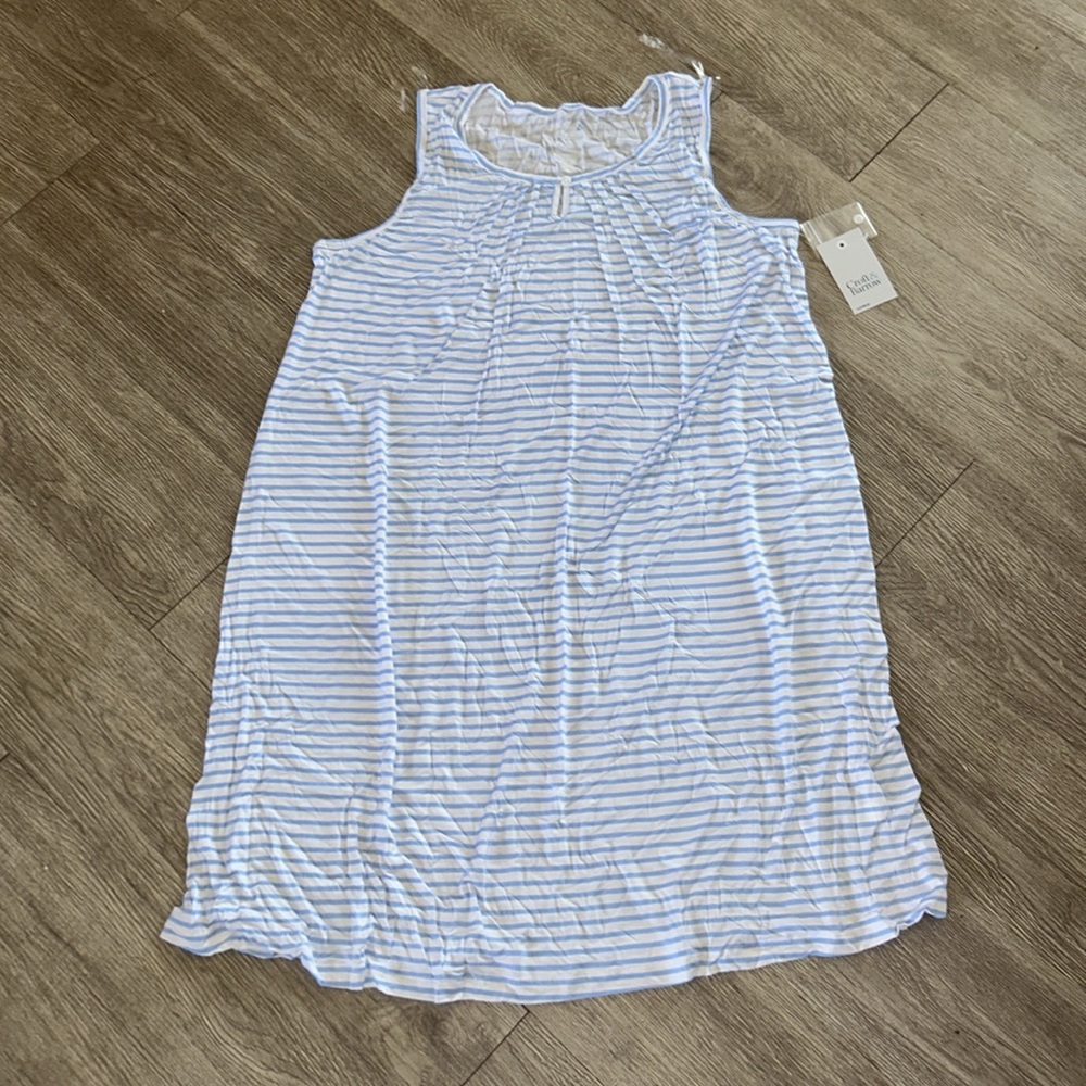 Striped chemise nightgown - Picture 2 of 2